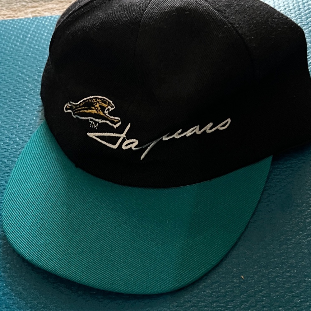 NFL Black and Teal Jaguars Hat